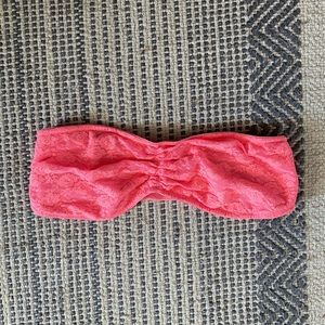 Coral Orange Pink Victoria’s Secret Bandeau
